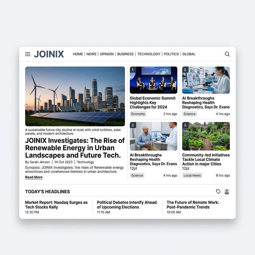 Joinix - Portale Editoriale di Informazione Libera